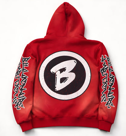 Reaper Zip-Up sweatsuit (RED)