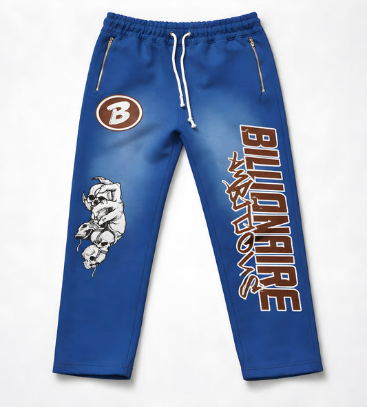 Reaper Sweatpants (Royal Blue, Brown,white)