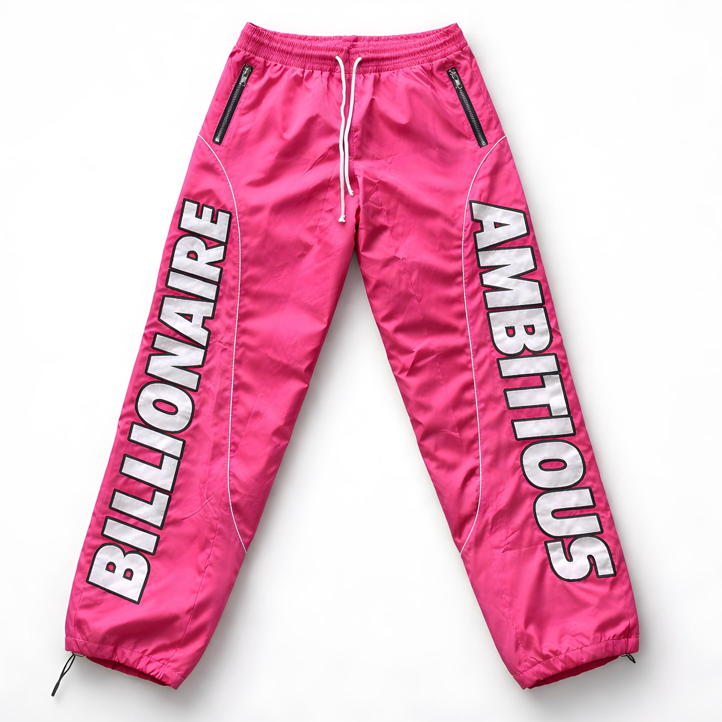 (FLAMINGO PINK) NYLON PANTS
