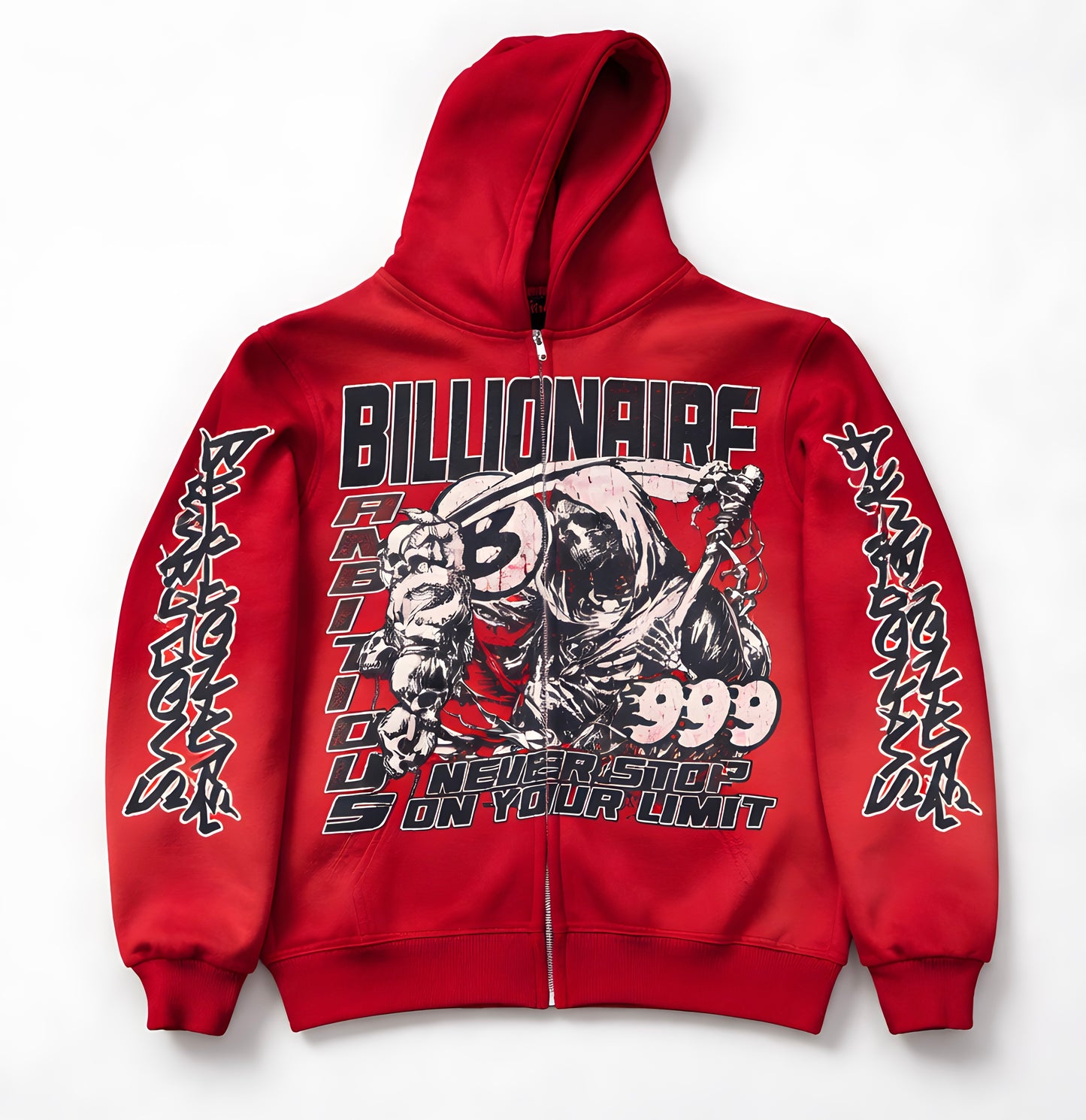 Reaper Zip-Up sweatsuit (RED)