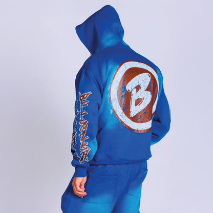 Reapers Sweatsuit (Royal Blue, Black ,white)