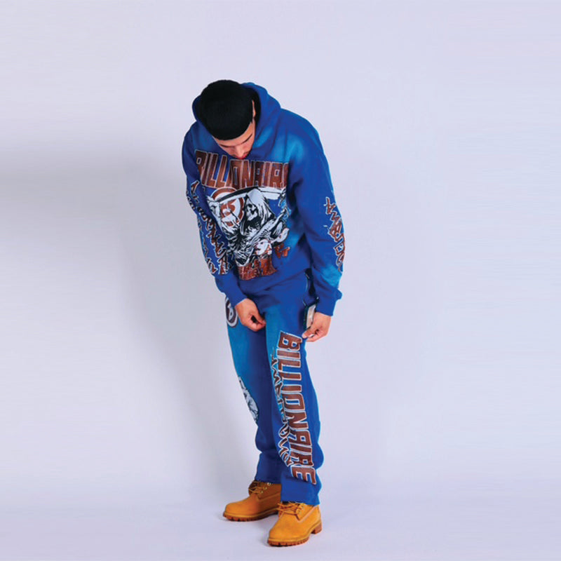 Reapers Sweatsuit (Royal Blue, Black ,white)