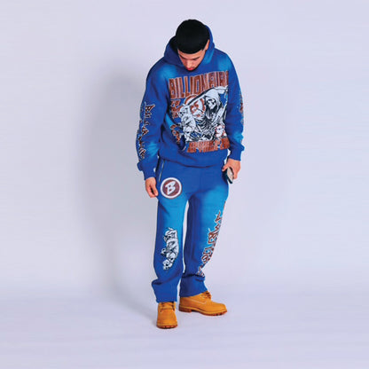 Reapers Sweatsuit (Royal Blue, Black ,white)