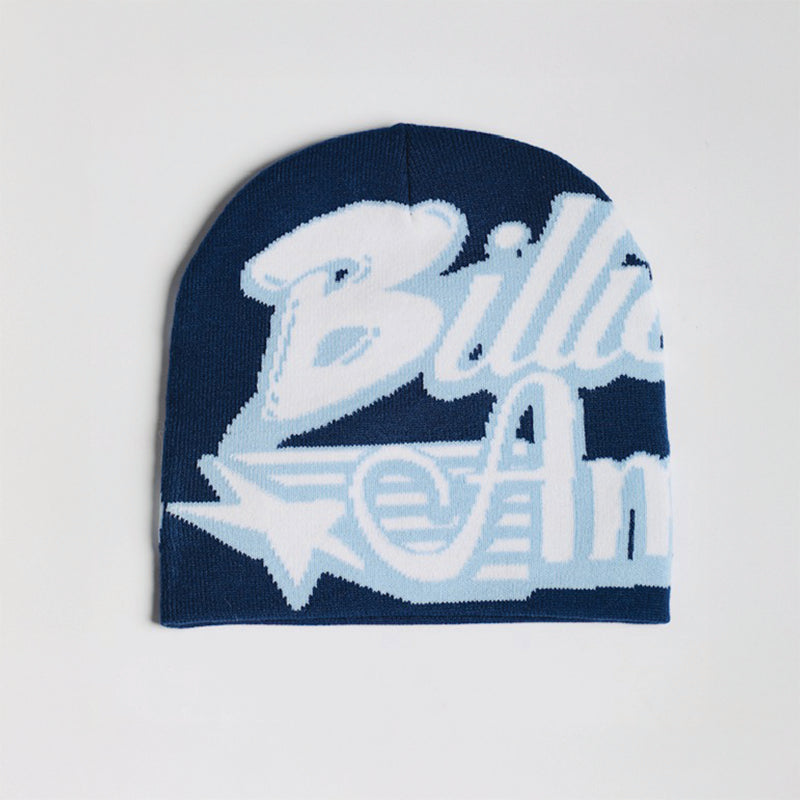 Billi Beanie (Carolina Blue,White,Navy)