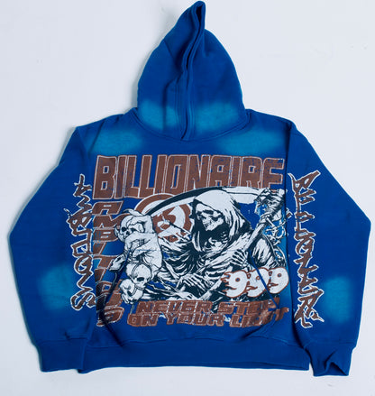 Reaper Hoodie (Royal Blue, Brown, White)