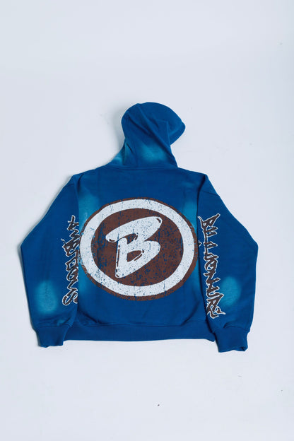 Reaper Hoodie (Royal Blue, Brown, White)